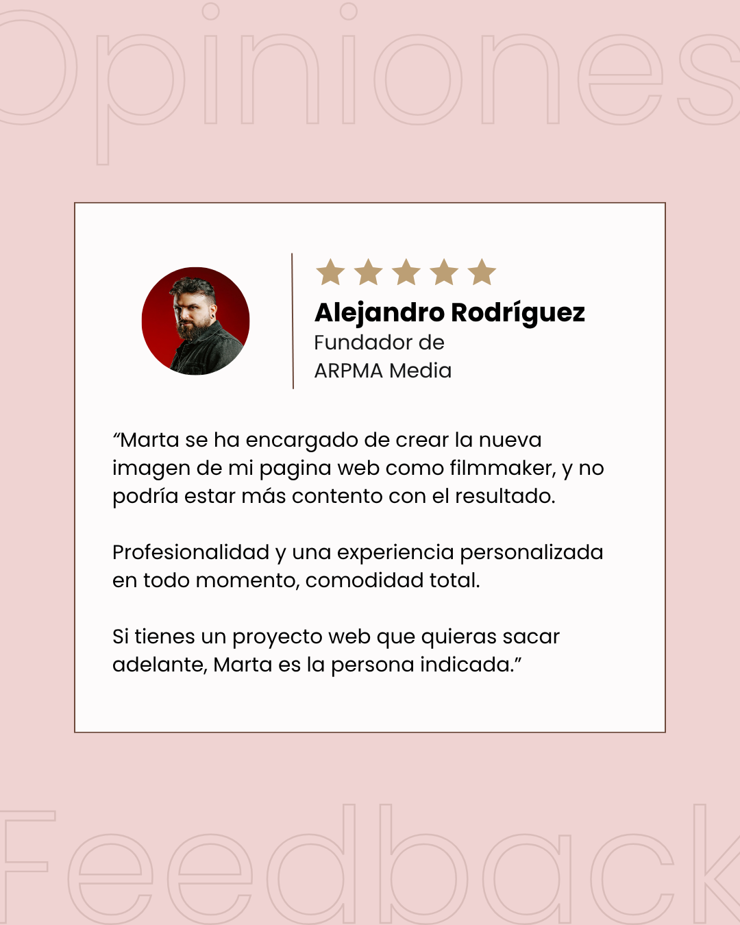 ARPMA Media - Portfolio web para fotografos o filmakers