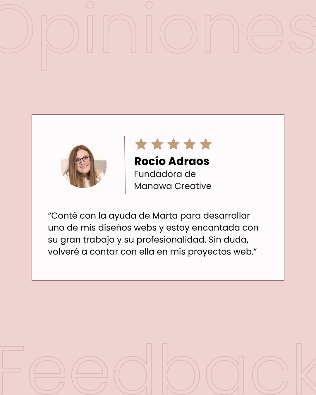 Rocio Adraos - Manawa Creative - Agencia de marketing y dise&ntilde;o web